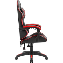 Крісло DEFENDER xCom Black/Red (64337)