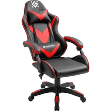 Крісло DEFENDER xCom Black/Red (64337)