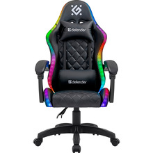 Кресло DEFENDER Energy RGB Black (64559)