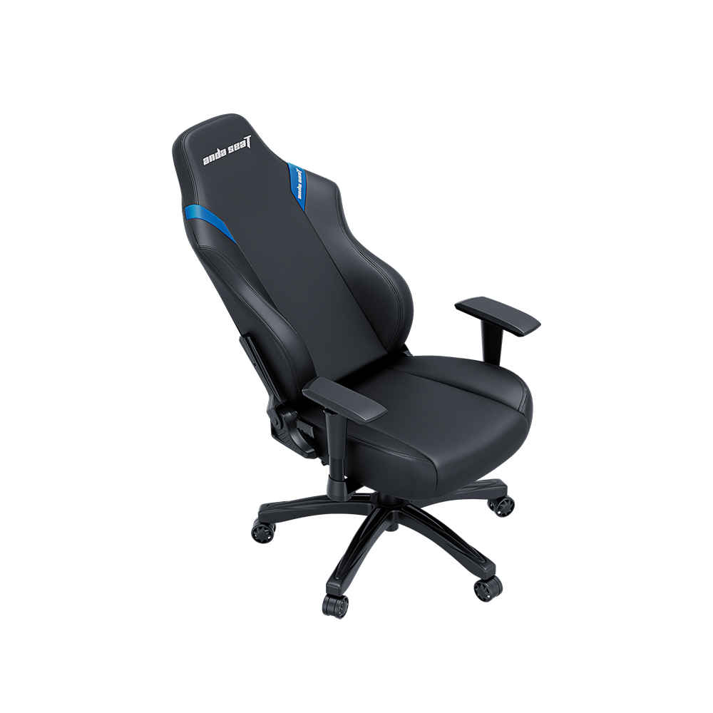 Зовнішній вигляд Крісло ANDA SEAT Luna Size L Black/Blue PVC(AD18-44-BS-PV)