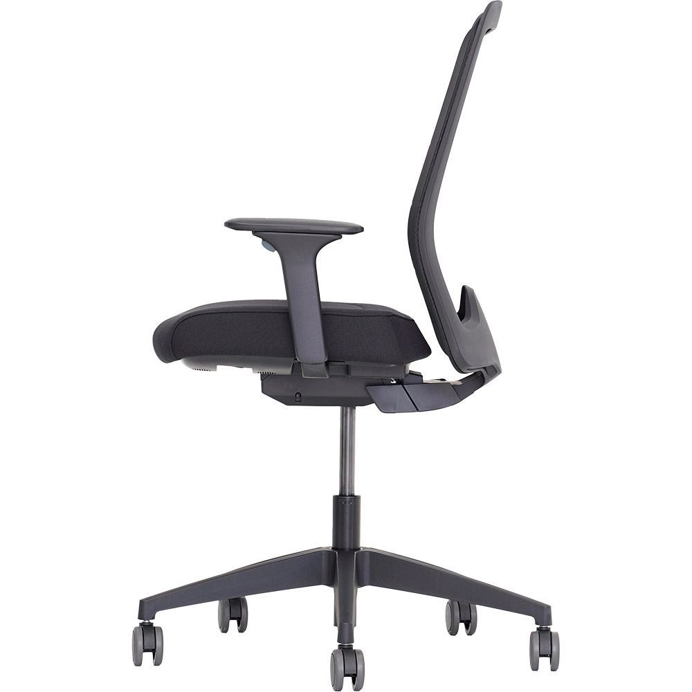 Кресло INTERSTUHL EVERY Swivel chair EV256 (ER01/black mesh) Материал корпуса пластик