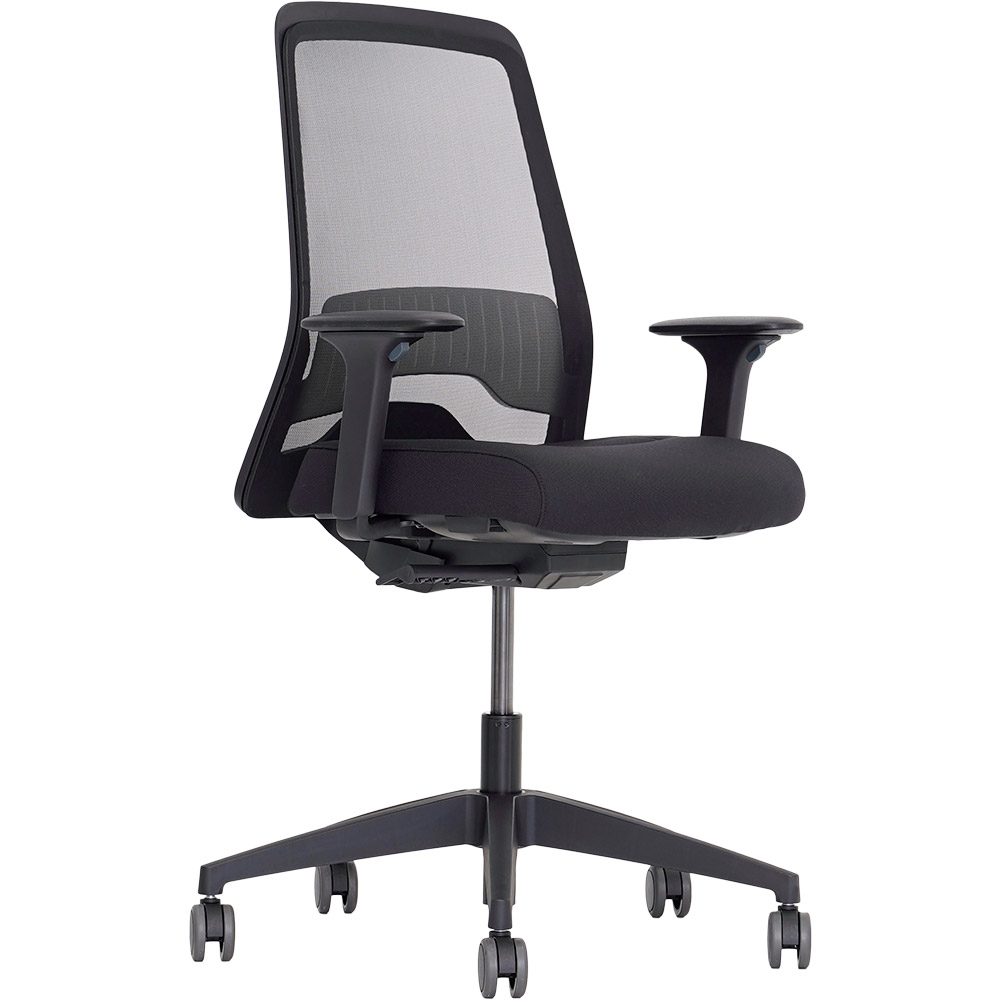 Кресло INTERSTUHL EVERY Swivel chair EV256 (ER01/black mesh)