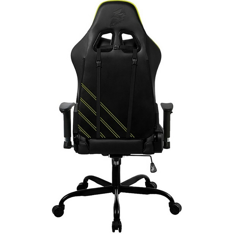 Крісло 1STPLAYER S02 Black-Yellow Тип для геймера