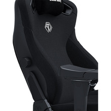 Крісло ANDA SEAT Kaiser 3 Pro Size XL Black Fabric (AD12YDC-XL-01-B-CF-B02)