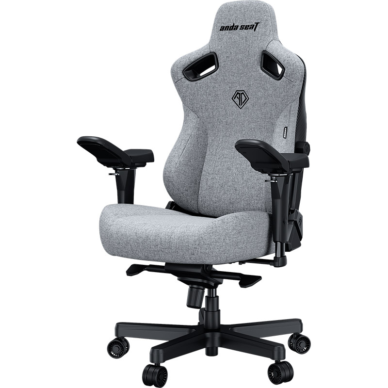 Фото Крісло ANDA SEAT Kaiser 3 Pro Size XL Grey Fabric (AD12YDC-XL-01-G-PV/F-G02)