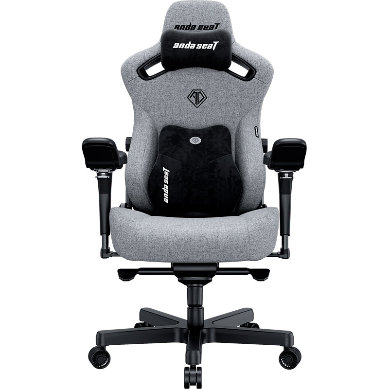 Крісло ANDA SEAT Kaiser 3 Pro Size XL Grey Fabric (AD12YDC-XL-01-G-PV/F-G02)