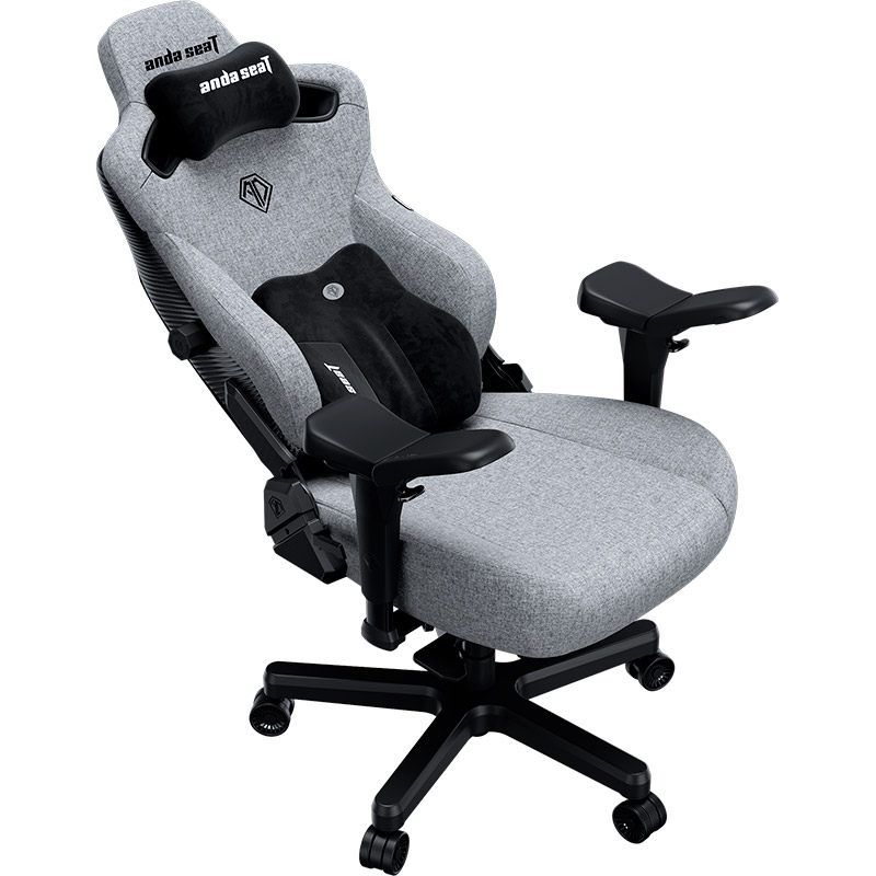 Замовити Крісло ANDA SEAT Kaiser 3 Pro Size XL Grey Fabric (AD12YDC-XL-01-G-PV/F-G02)