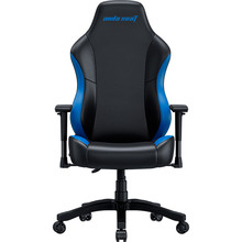 Крісло ANDA SEAT Luna Color Size L Black/Blue PVC (AD18-48-BS-PV)