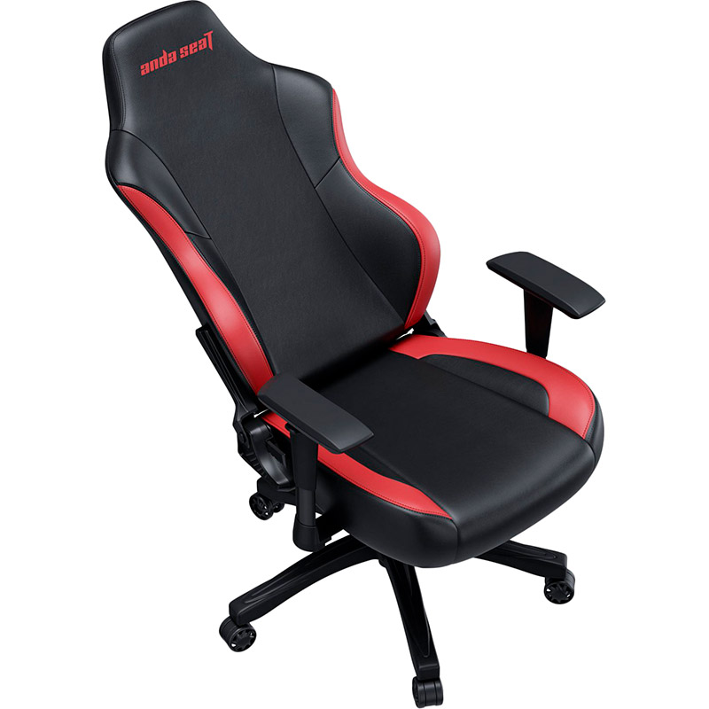 Внешний вид Кресло ANDA SEAT Luna Color Size L Black/Red PVC ((AD18-48-BR-PV)