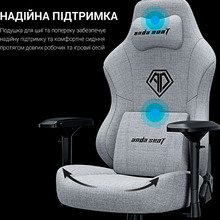 Крісло ANDA SEAT Phantom 3 Pro Size L Black Fabric (AD18YC-06-B-F)