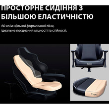 Крісло ANDA SEAT Phantom 3 Pro Size L Black Fabric (AD18YC-06-B-F)