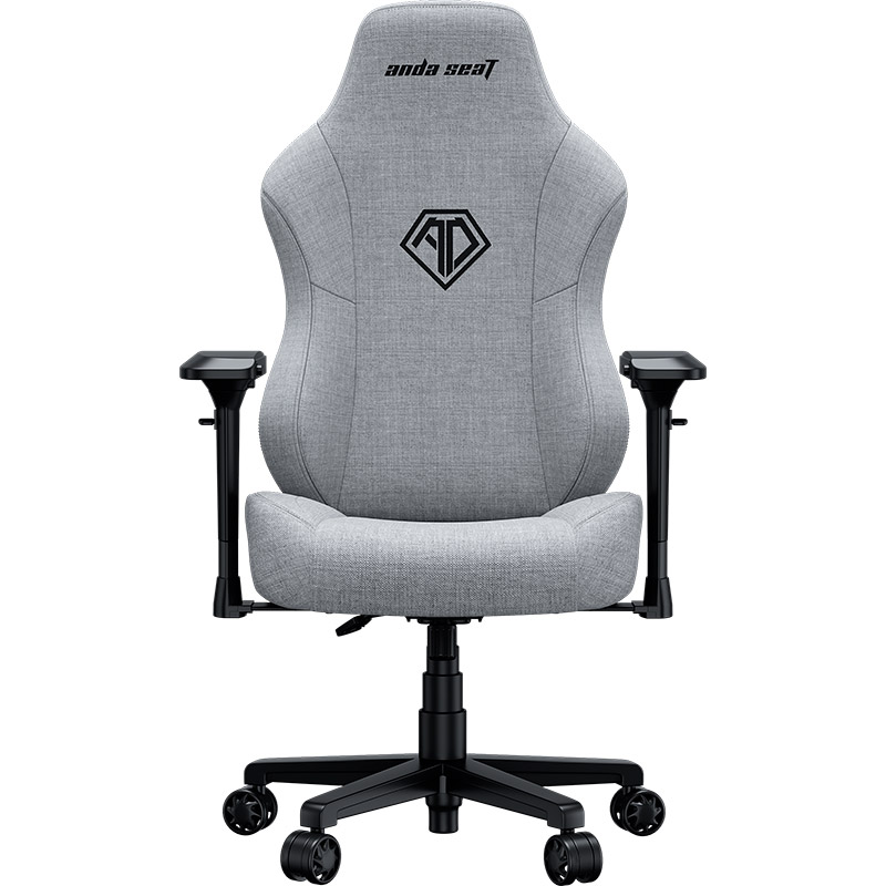 Кресло ANDA SEAT Phantom 3 Pro Size L Grey Fabric (AD18YC-06-G-F) Основание кресла крестовина с роликами