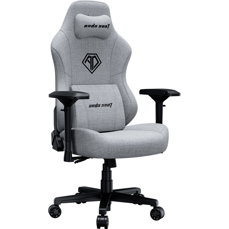 Внешний вид Кресло ANDA SEAT Phantom 3 Pro Size L Grey Fabric (AD18YC-06-G-F)