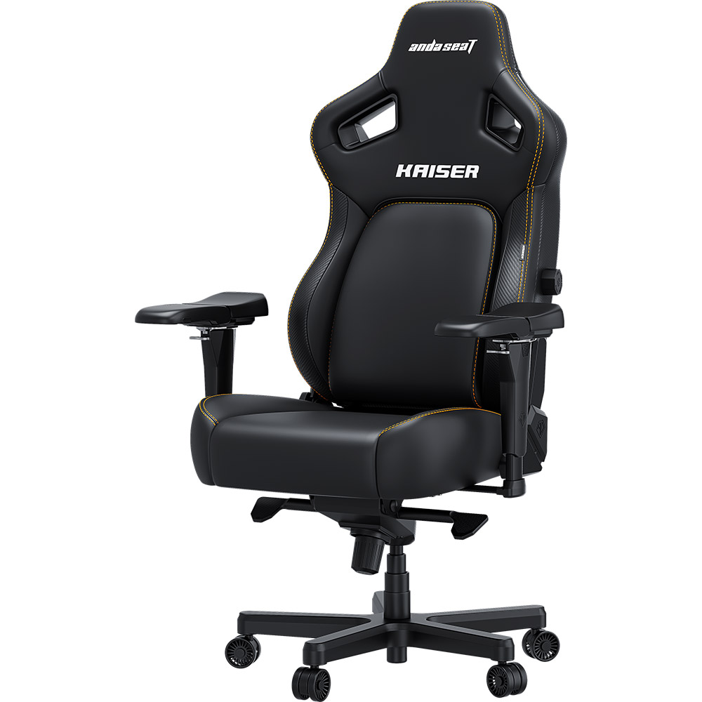 Кресло ANDA SEAT Kaiser 4 Size XL Black Premium PVC  (AD12YDDC-XLL-20-B-PV/C) Материал корпуса металл