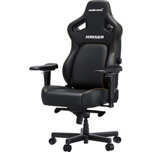 Кресло ANDA SEAT Kaiser 4 Size XL Black Premium PVC  (AD12YDDC-XLL-20-B-PV/C)