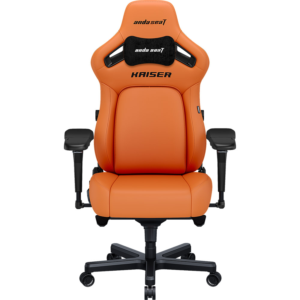 Кресло ANDA SEAT Kaiser 4 Size XL Orange Premium PVC (AD12YDDC-XLL-20-O-PV/C)