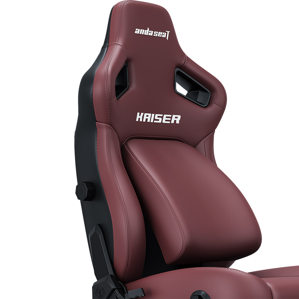 Крісло ANDA SEAT Kaiser 4 Size XL Maroon Premium PVC (AD12YDDC-XLL-20-A-PV/C) Матеріал оббивки шкірозамінник