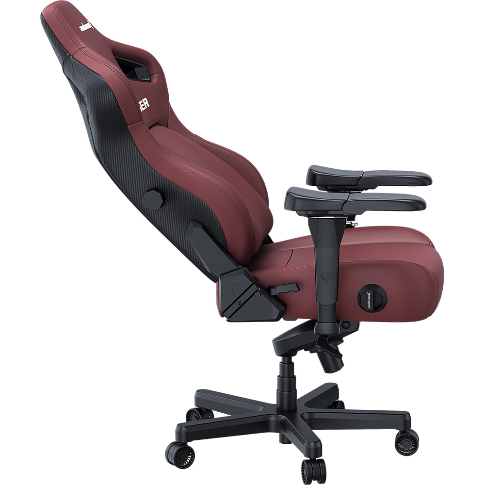 Кресло ANDA SEAT Kaiser 4 Size XL Maroon Premium PVC (AD12YDDC-XLL-20-A-PV/C) Материал корпуса металл