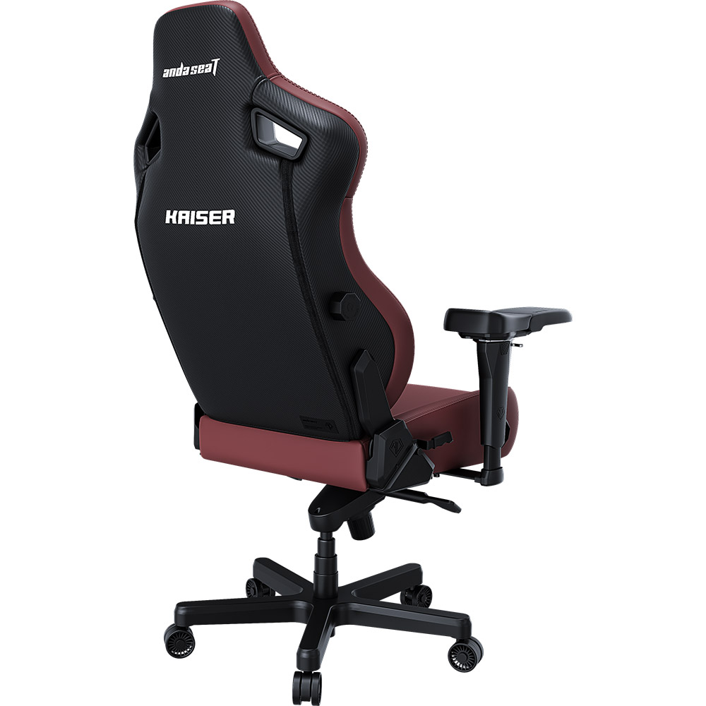 Зовнішній вигляд Крісло ANDA SEAT Kaiser 4 Size XL Maroon Premium PVC (AD12YDDC-XLL-20-A-PV/C)