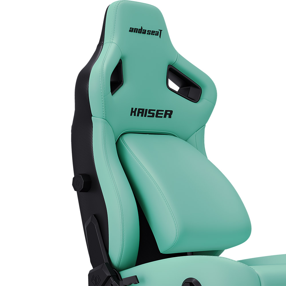 Крісло ANDA SEAT Kaiser 4 Size XL Green Premium PVC (AD12YDDC-XLL-20-E-PV/C) Матеріал оббивки шкірозамінник