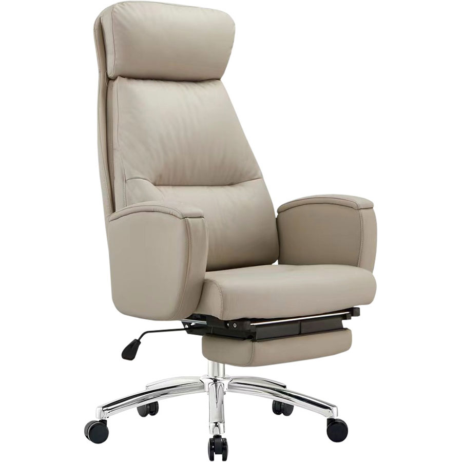 Кресло GT RACER B-6657A Cream Тип для руководителя