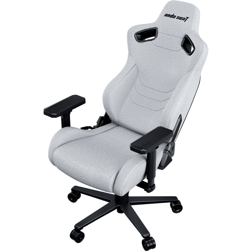 Внешний вид Кресло ANDA SEAT Kaiser 2 Pro Size XL Gray Linen Fabric (AD12YXL-17-G-F-G01)