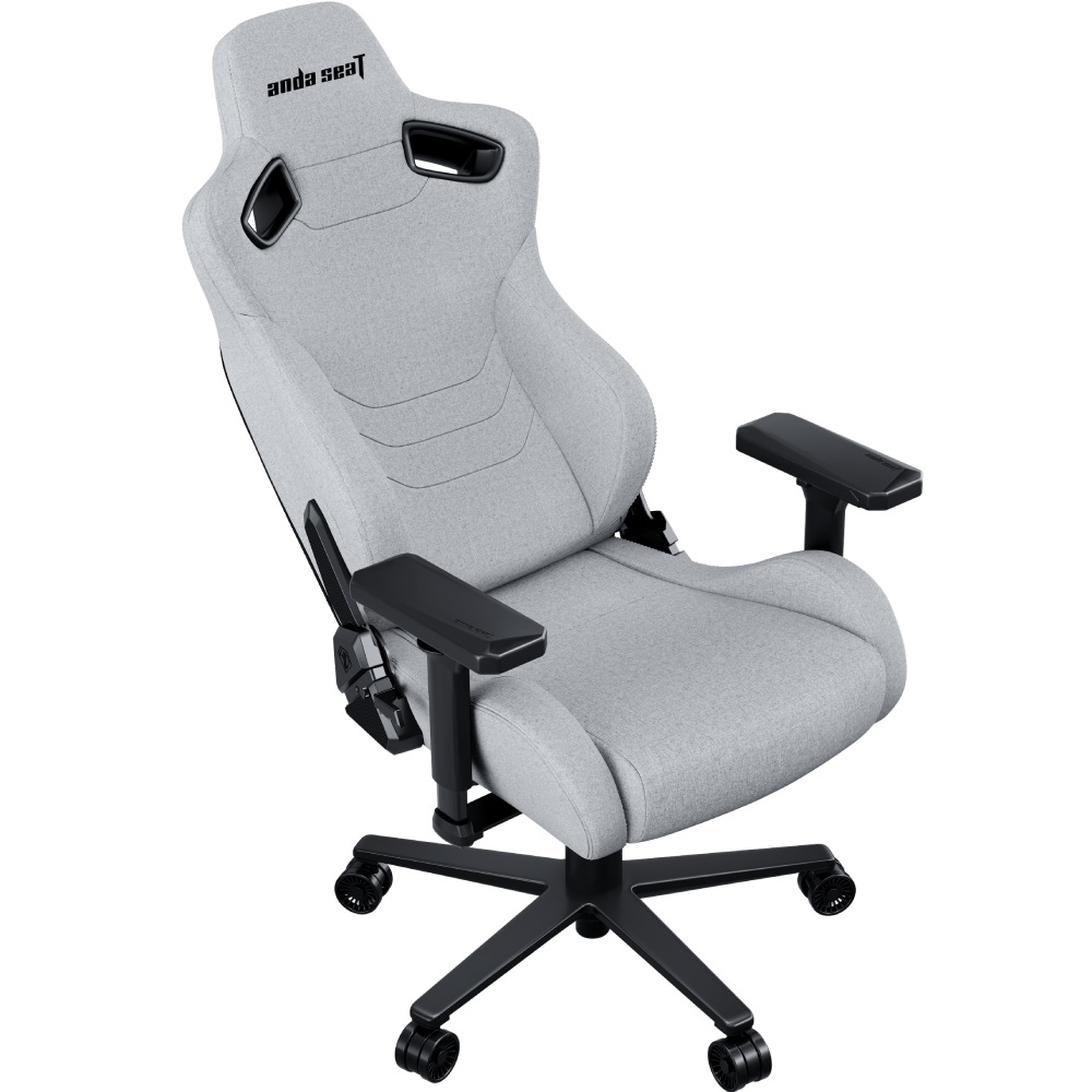 Фото Кресло ANDA SEAT Kaiser 2 Pro Size XL Gray Linen Fabric (AD12YXL-17-G-F-G01)