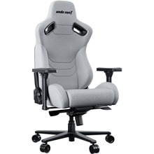 Кресло ANDA SEAT Kaiser 2 Pro Size XL Gray Linen Fabric (AD12YXL-17-G-F-G01)