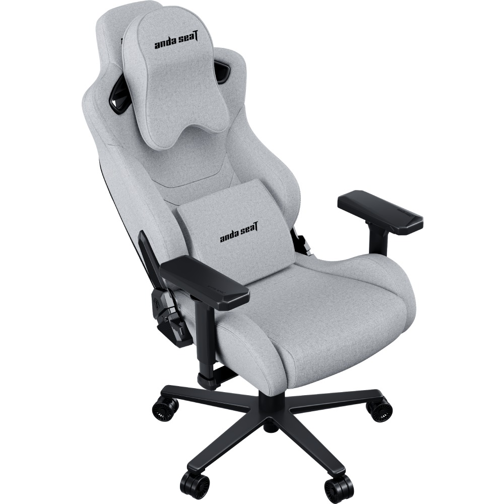 Изображение Кресло ANDA SEAT Kaiser 2 Pro Size XL Gray Linen Fabric (AD12YXL-17-G-F-G01)