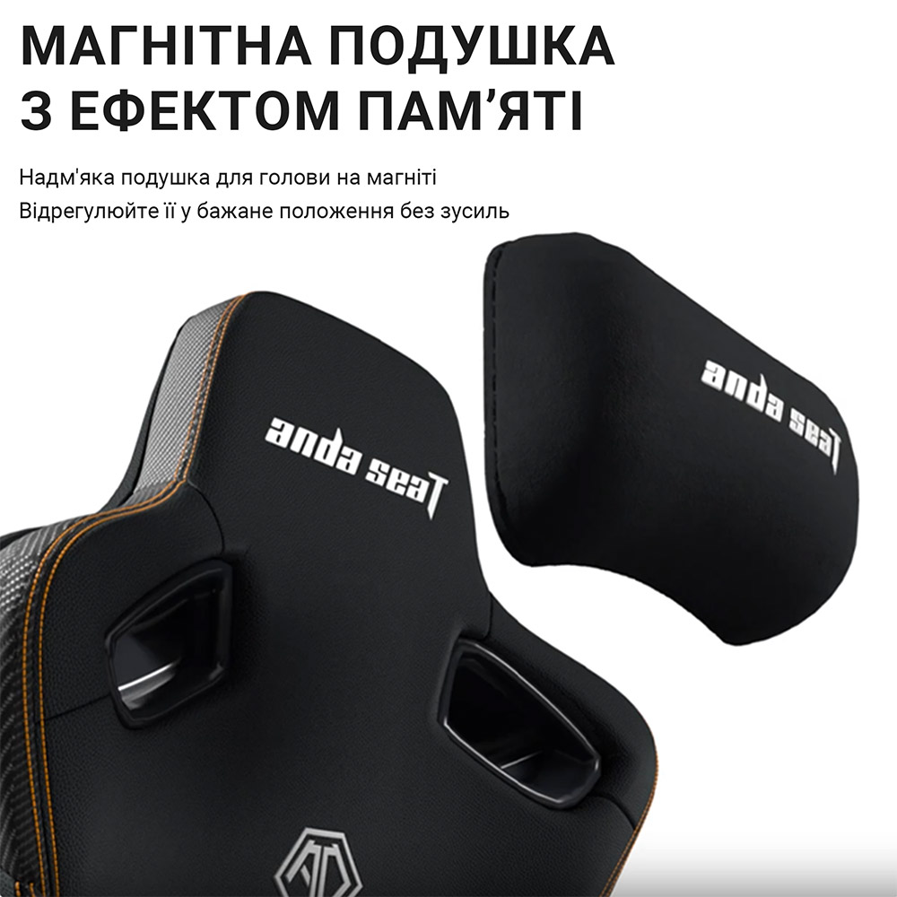 Заказать Кресло ANDA SEAT Kaiser 3 Black Fabric Size L (AD12YDC-L-01-B-CF)