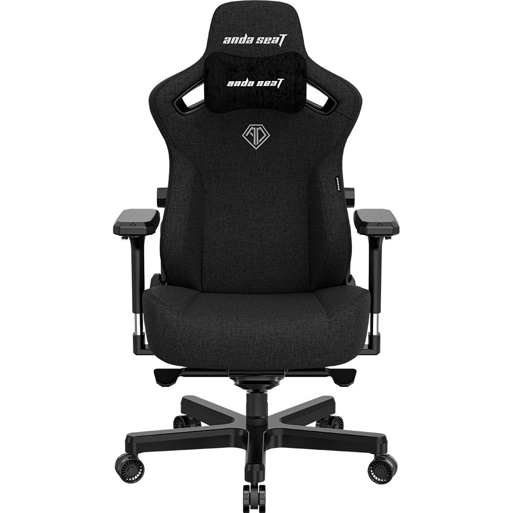 Крісло ANDA SEAT Kaiser 3 Black Fabric Size L (AD12YDC-L-01-B-CF) Тип для геймера