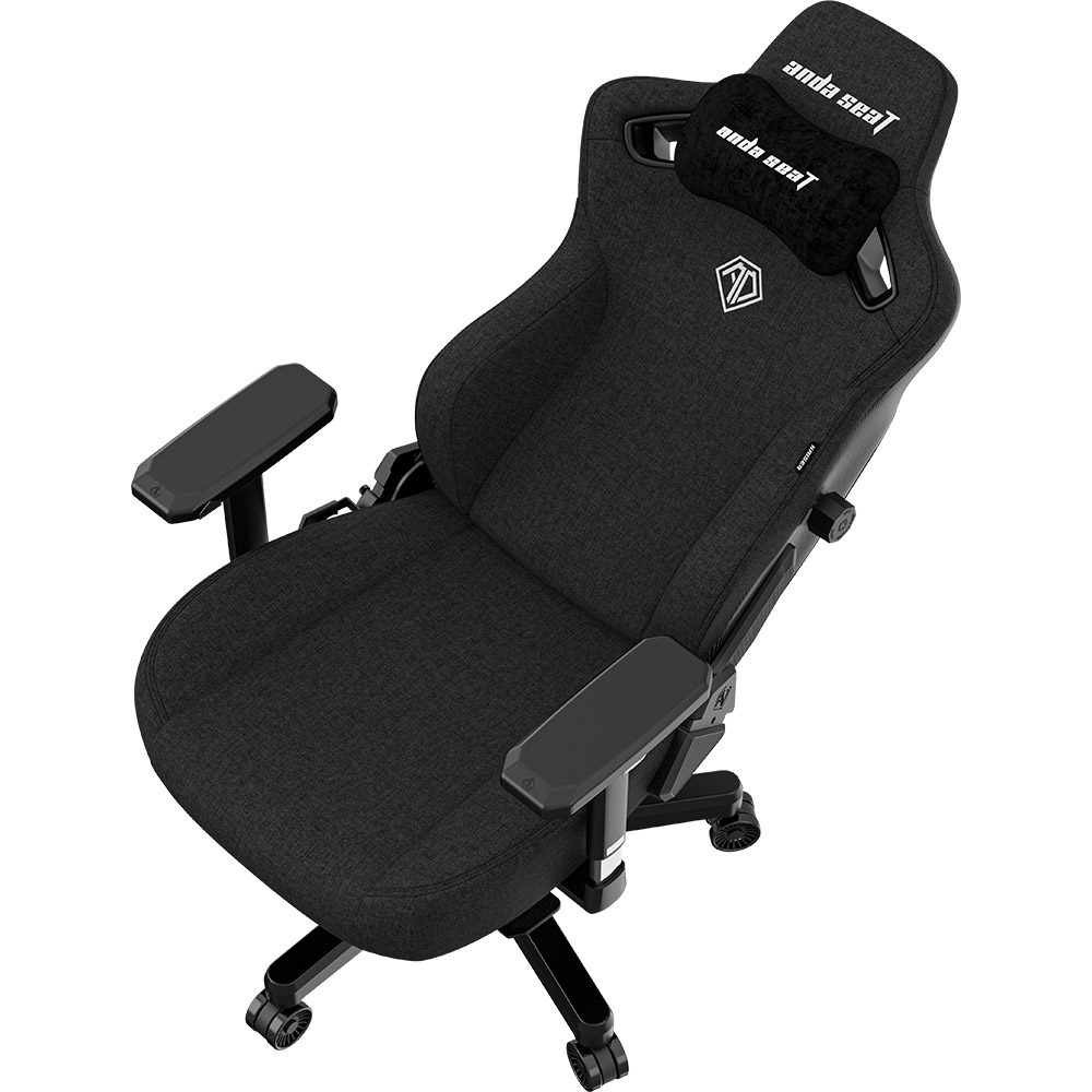 В Фокстрот Кресло ANDA SEAT Kaiser 3 Black Fabric Size L (AD12YDC-L-01-B-CF)