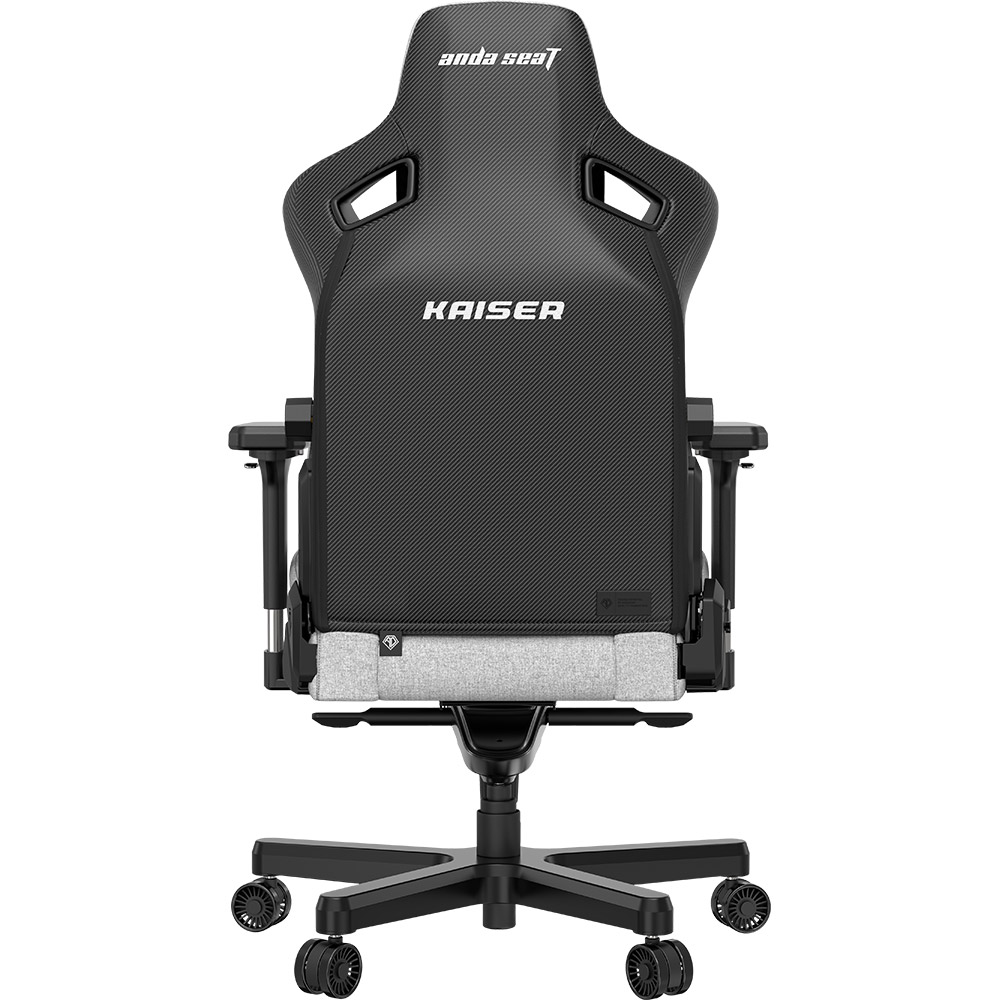 Крісло ANDA SEAT Kaiser 3 Grey Fabric Size L (AD12YDC-L-01-G-PV/F) Матеріал корпусу метал