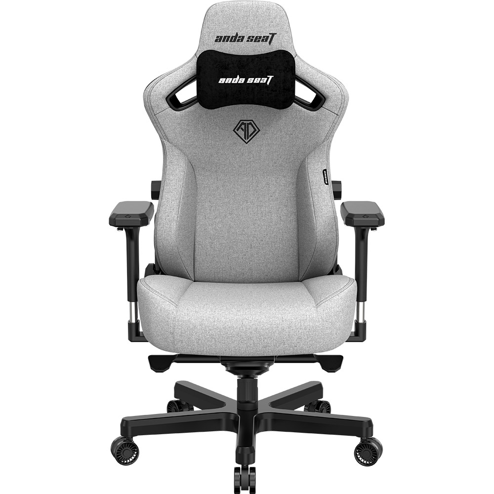 Крісло ANDA SEAT Kaiser 3 Grey Fabric Size L (AD12YDC-L-01-G-PV/F) Тип для геймера