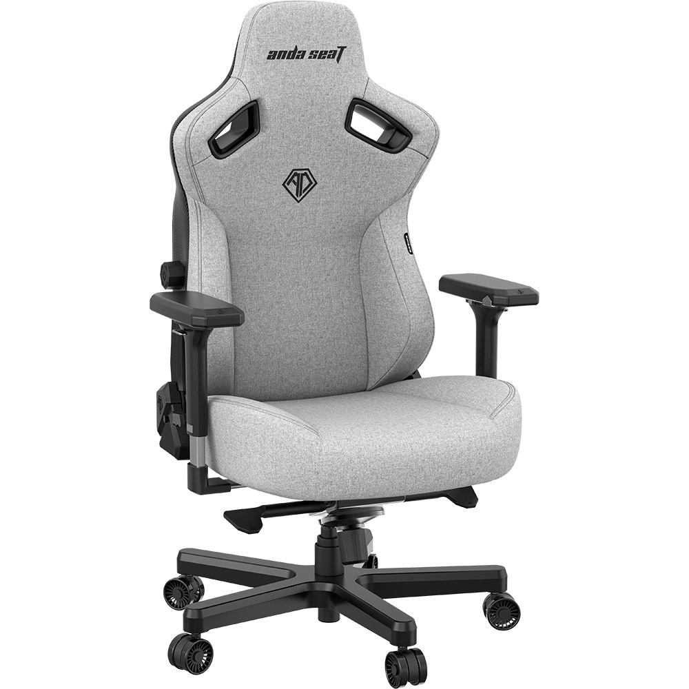 Фото Крісло ANDA SEAT Kaiser 3 Grey Fabric Size L (AD12YDC-L-01-G-PV/F)