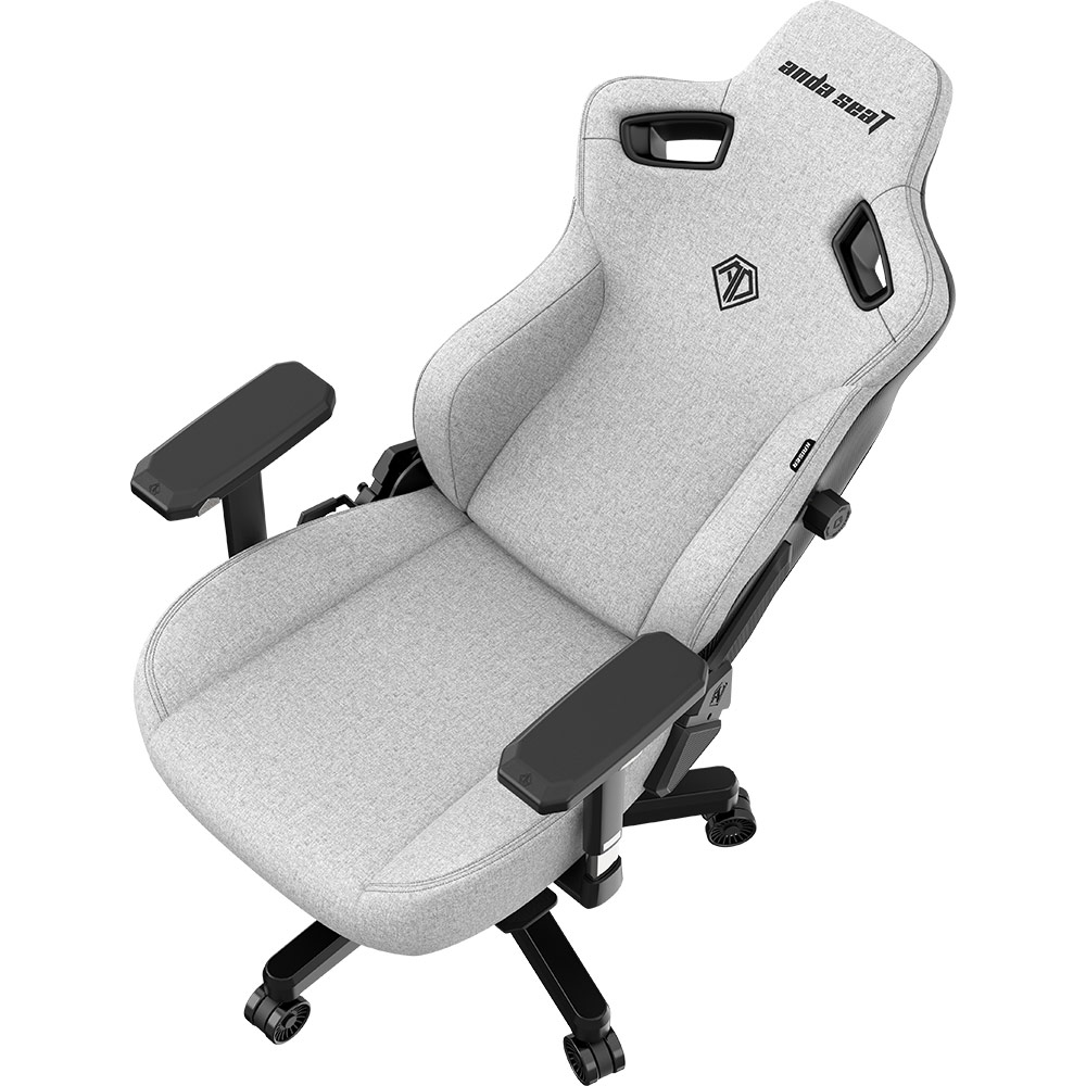 Огляд Крісло ANDA SEAT Kaiser 3 Grey Fabric Size L (AD12YDC-L-01-G-PV/F)