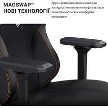 Кресло ANDA SEAT Kaiser 3 Grey Fabric Size L (AD12YDC-L-01-G-PV/F)