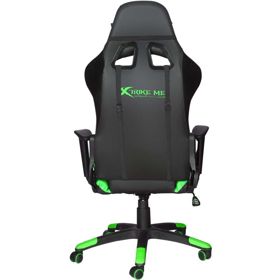 Крісло XTRIKE ME Advanced Gaming Black/Green (GC-905GN) Тип для геймера