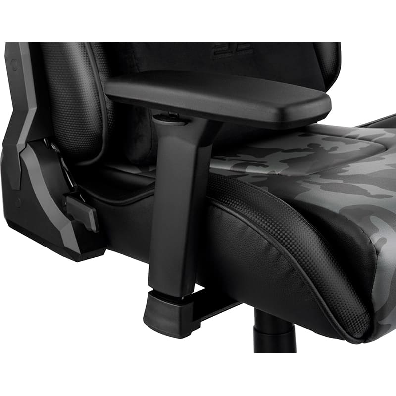 Крісло 2E GAMING HIBAGON II Black/Camo (2E-GC-HIB-BK) Матеріал оббивки шкіра