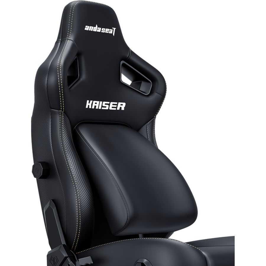 Фото Кресло ANDA SEAT Kaiser 4 Size Premium PVC L Black (AD12YDDC-L-20-B-PV/C)