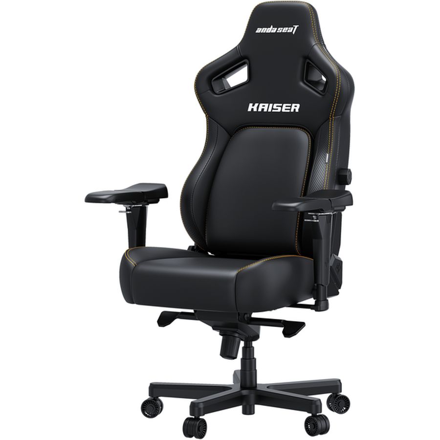 Кресло ANDA SEAT Kaiser 4 Size Premium PVC L Black (AD12YDDC-L-20-B-PV/C) Материал корпуса металл