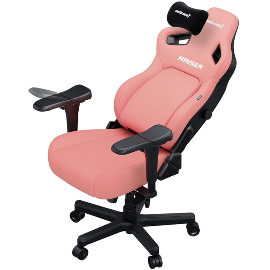 Крісло ANDA SEAT Kaiser 4 Size Premium PVC L Pink (AD12YDDC-L-20-P-PV/C) Матеріал оббивки шкірозамінник