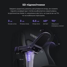 Крісло ANDA SEAT Kaiser 4 Size Premium PVC L Purple (AD12YDDC-L-20-V-PV/C)