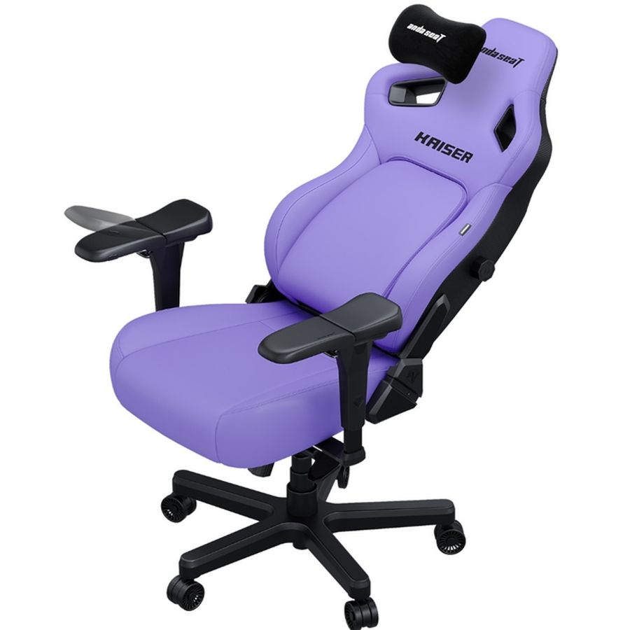 Кресло ANDA SEAT Kaiser 4 Size Premium PVC L Purple (AD12YDDC-L-20-V-PV/C) Материал обивки кожзаменитель