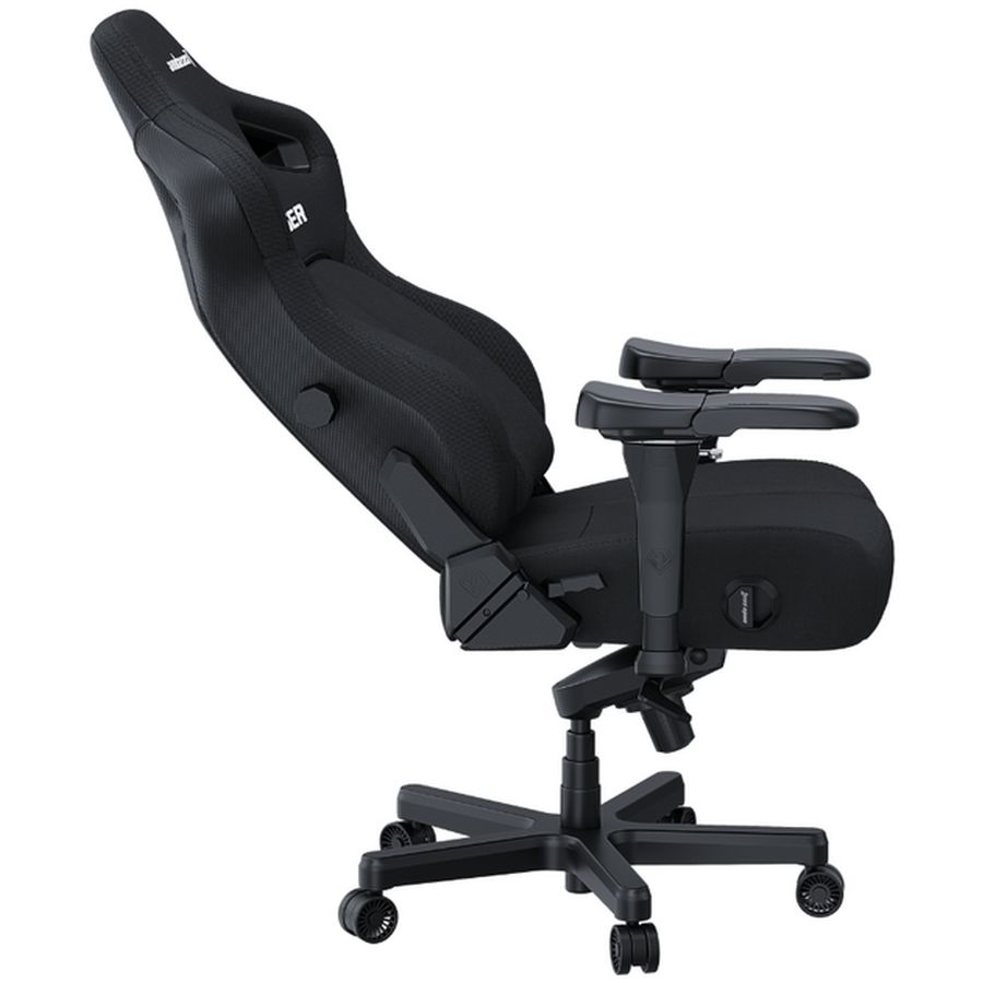 Внешний вид Кресло ANDA SEAT Kaiser 4 Size Linen Fabric L Black (AD12YDDC-L-20-B-CF)