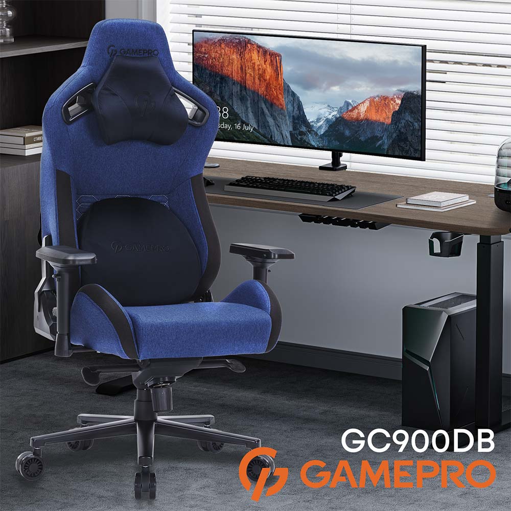 В Украине Кресло GAMEPRO GC900DB Size XL Fabric Dark Blue