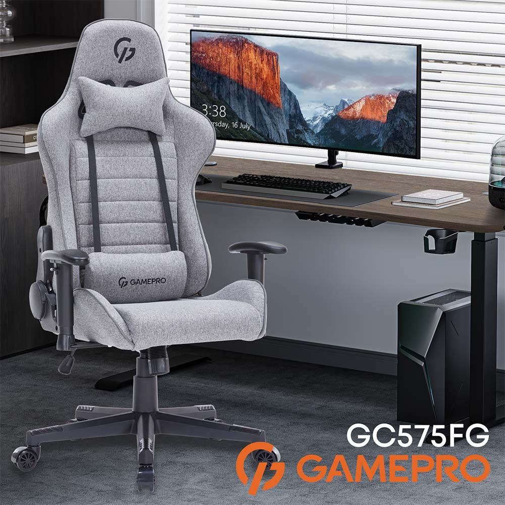 В Україні Крісло GAMEPRO GC575FB Size L Fabric Gray