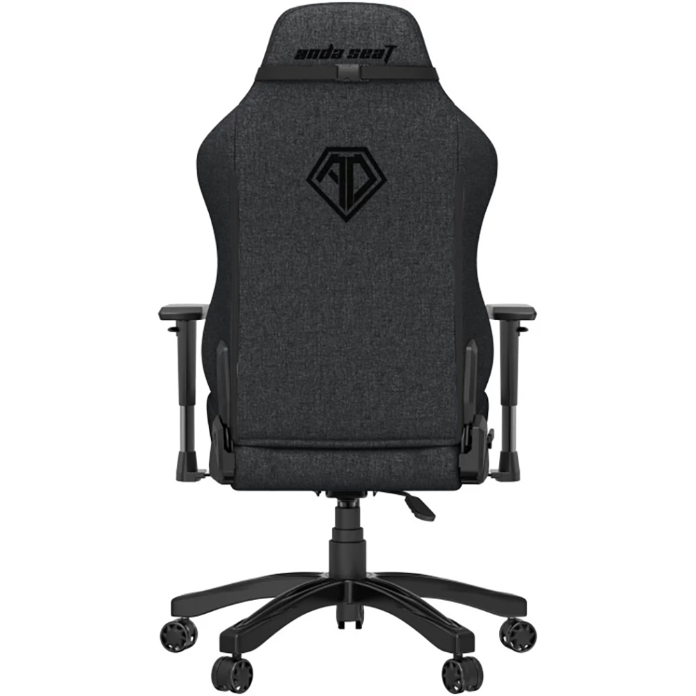 Крісло ANDA SEAT Phantom 3 Size L Dark Gray Linen Fabric (AD18Y-06-GB-F) Вторинний колір чорний