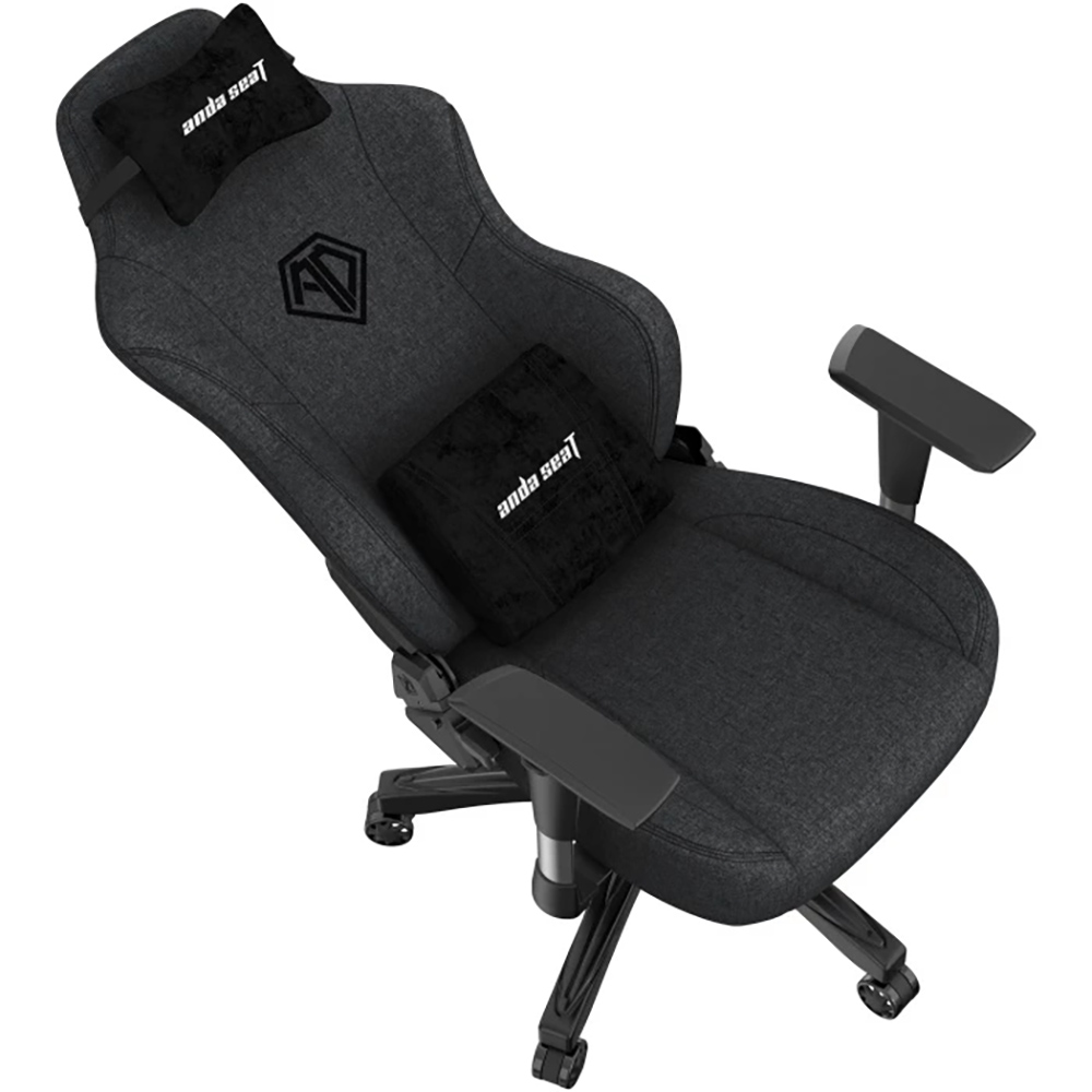 Крісло ANDA SEAT Phantom 3 Size L Dark Gray Linen Fabric (AD18Y-06-GB-F) Матеріал оббивки тканина