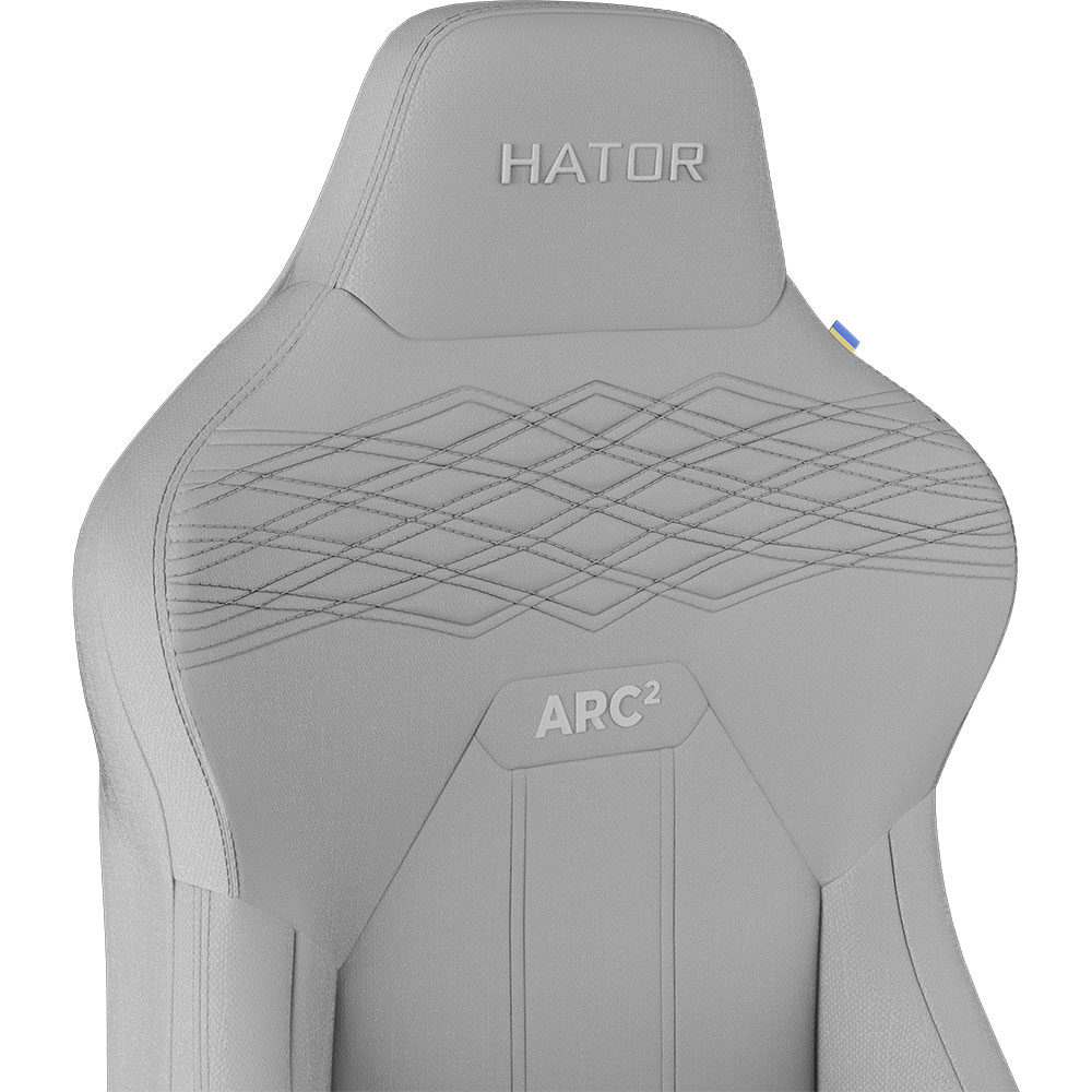 Кресло HATOR Arc 2 XL Fabric Grey (HTC2106) Вторичный цвет черный